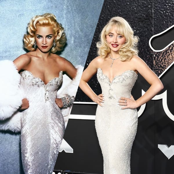 Madonna's Dress Returns: Sabrina Shocks VMAs